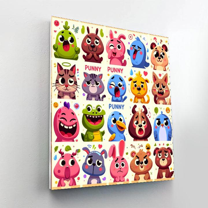 Punny Puns Paint By Number