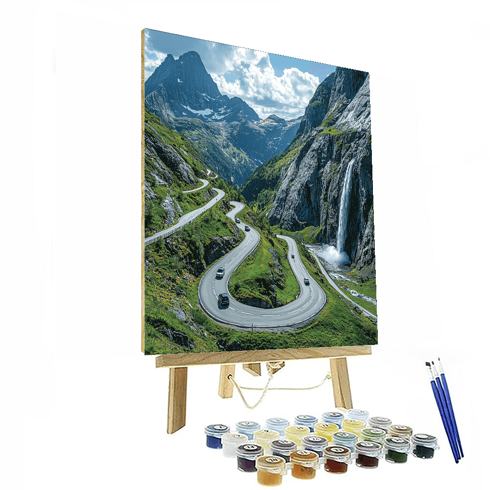 Trollstigen - Norway Paint By Numbers Kits