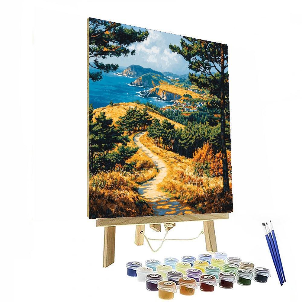 Jeju Olle Trail - Jeju Island Paint By Numbers