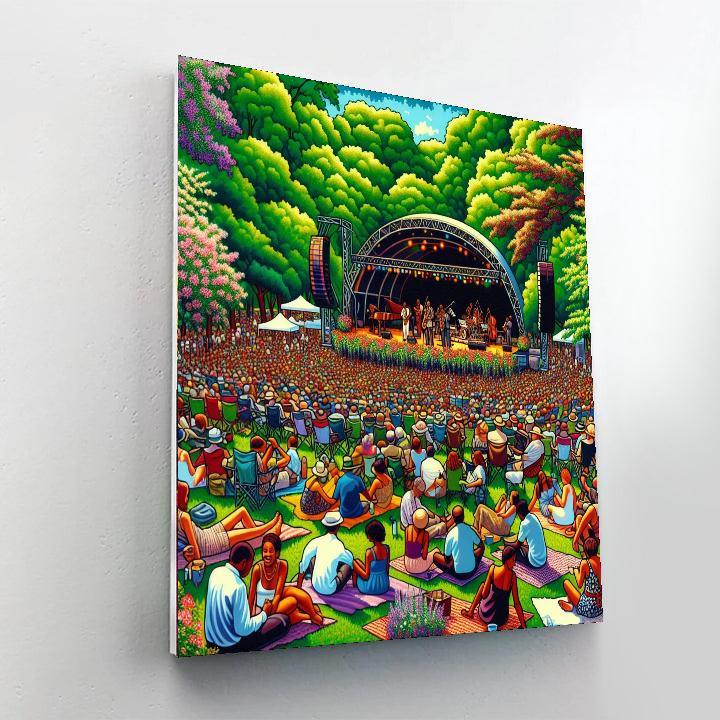 Jazz In The Park Festival - Denmark Paint By Number