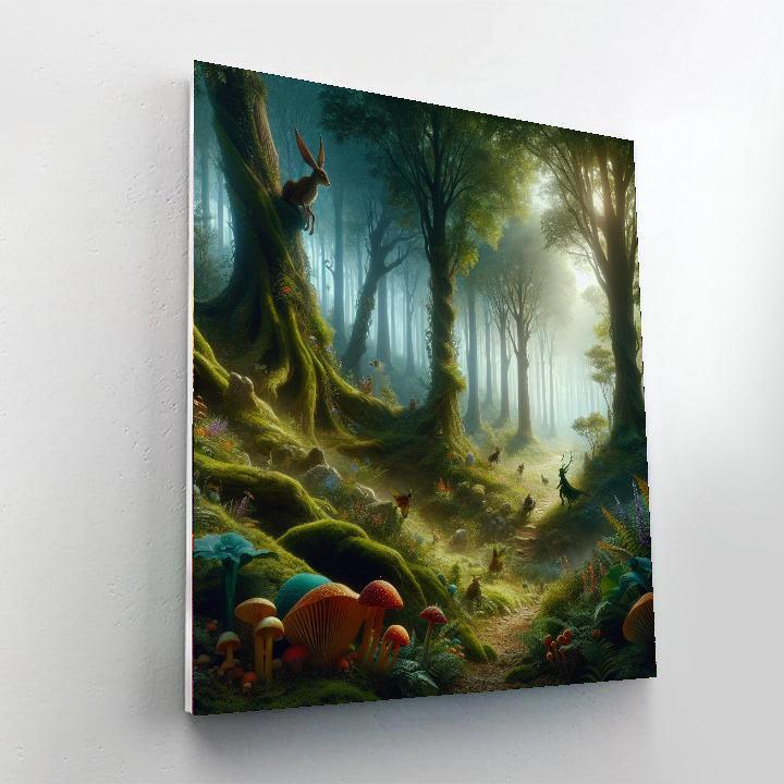 Fairytale Forest Journey Numbered Painting Kits