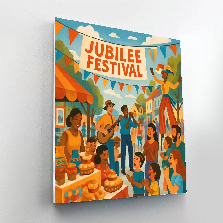 Jubilee Festival DIY Paint By Numbers