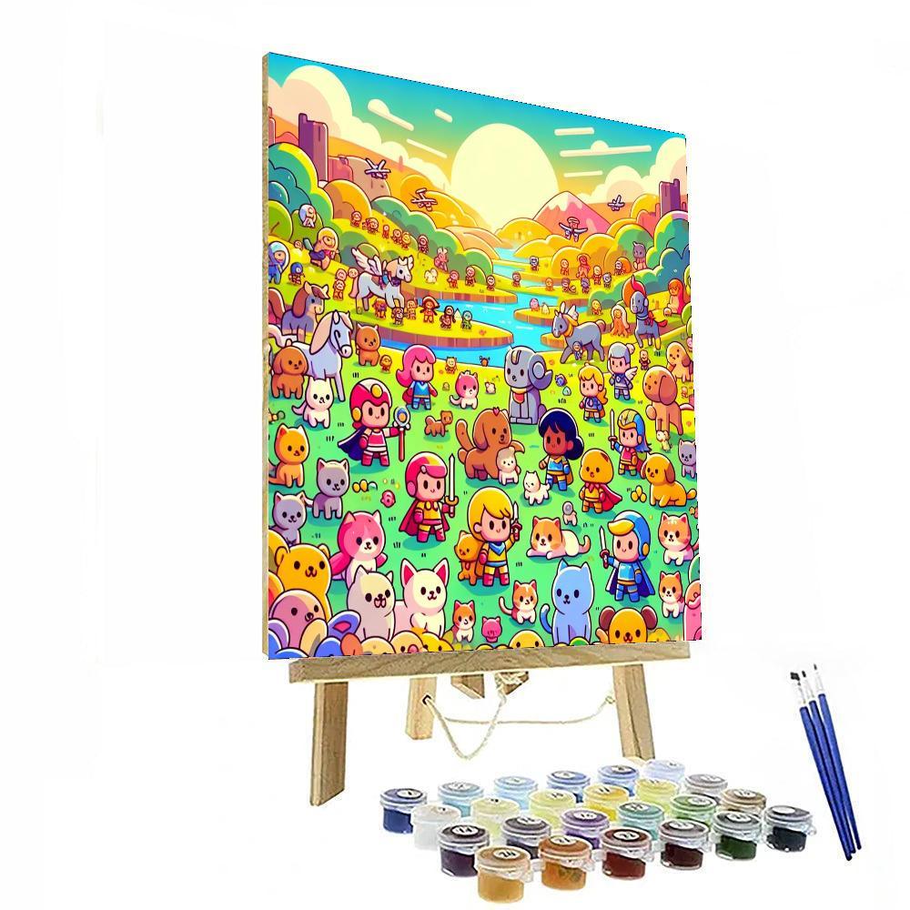 Heroic Rescue Mission Painting Number Kit