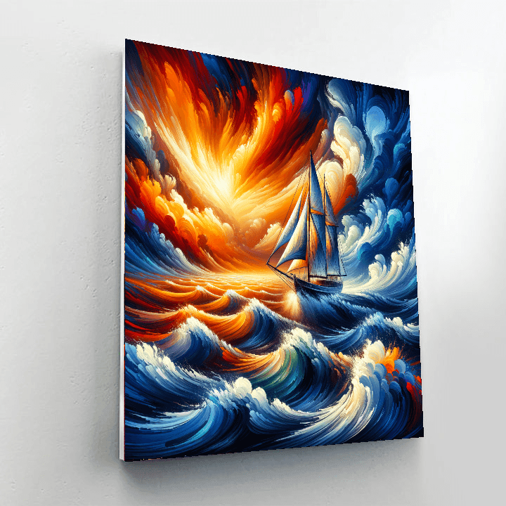 Adventure On The High Seas DIY Paint By Numbers