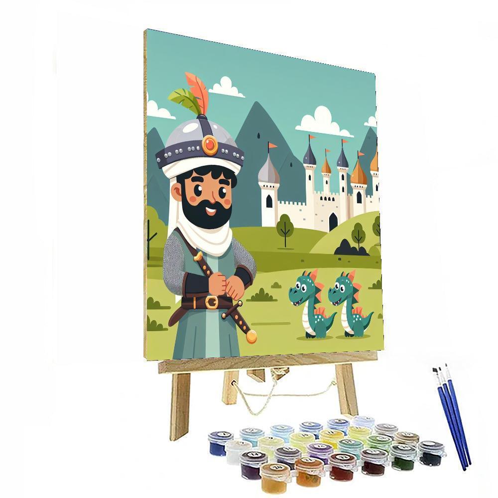 Medieval Kingdom Quest Paint By Numbers Kits