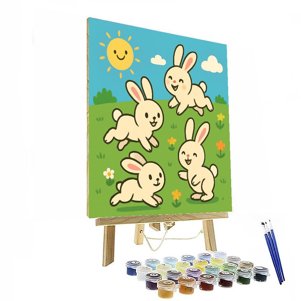 Bunny's Meadow Games Paint By Number