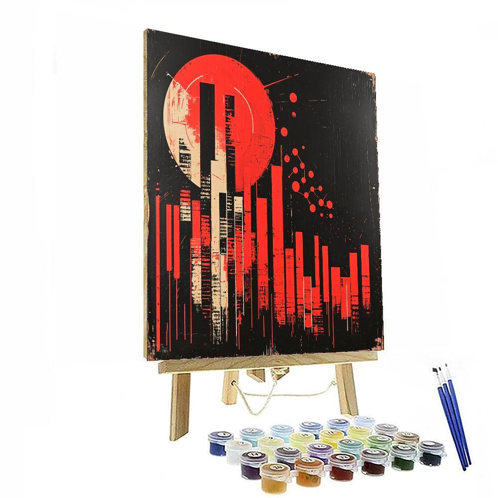 Banksy Inspired The Price Of Progress  Paint By Number