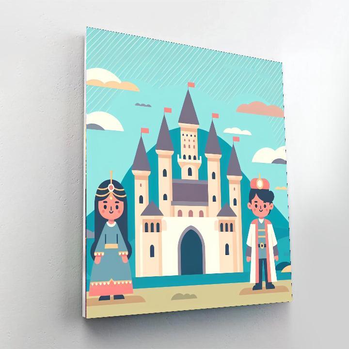 Royal Castle Dreams Paint By Color