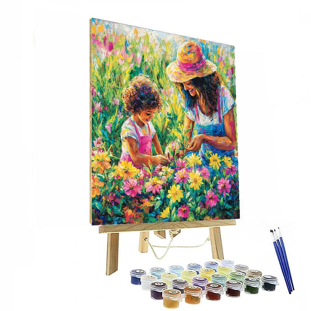 A Mother’s Love Blooms DIY Paint By Numbers