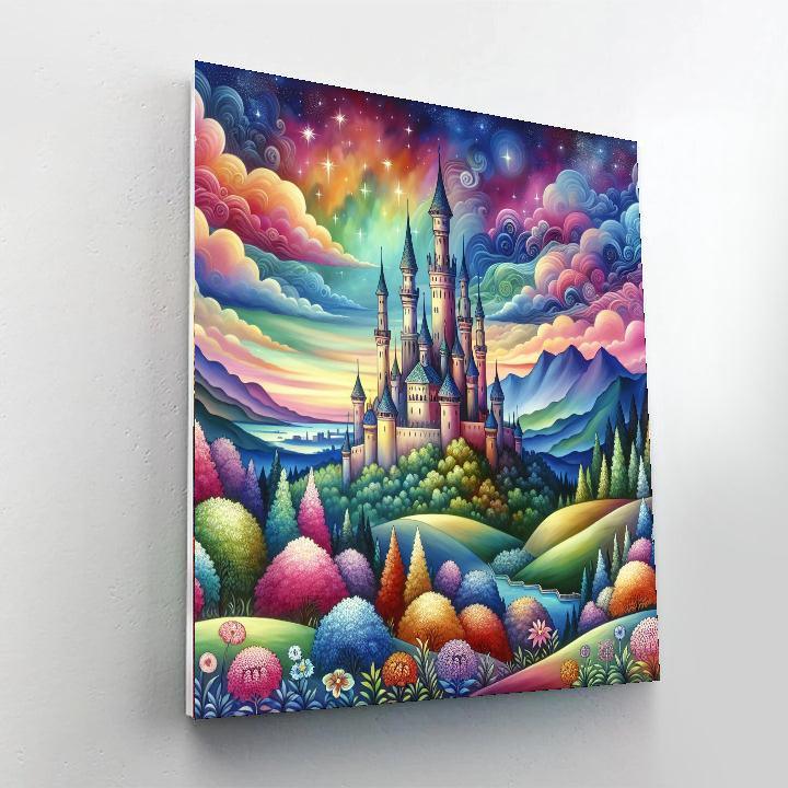 Fantasy Castle Dreams DIY Paint By Numbers