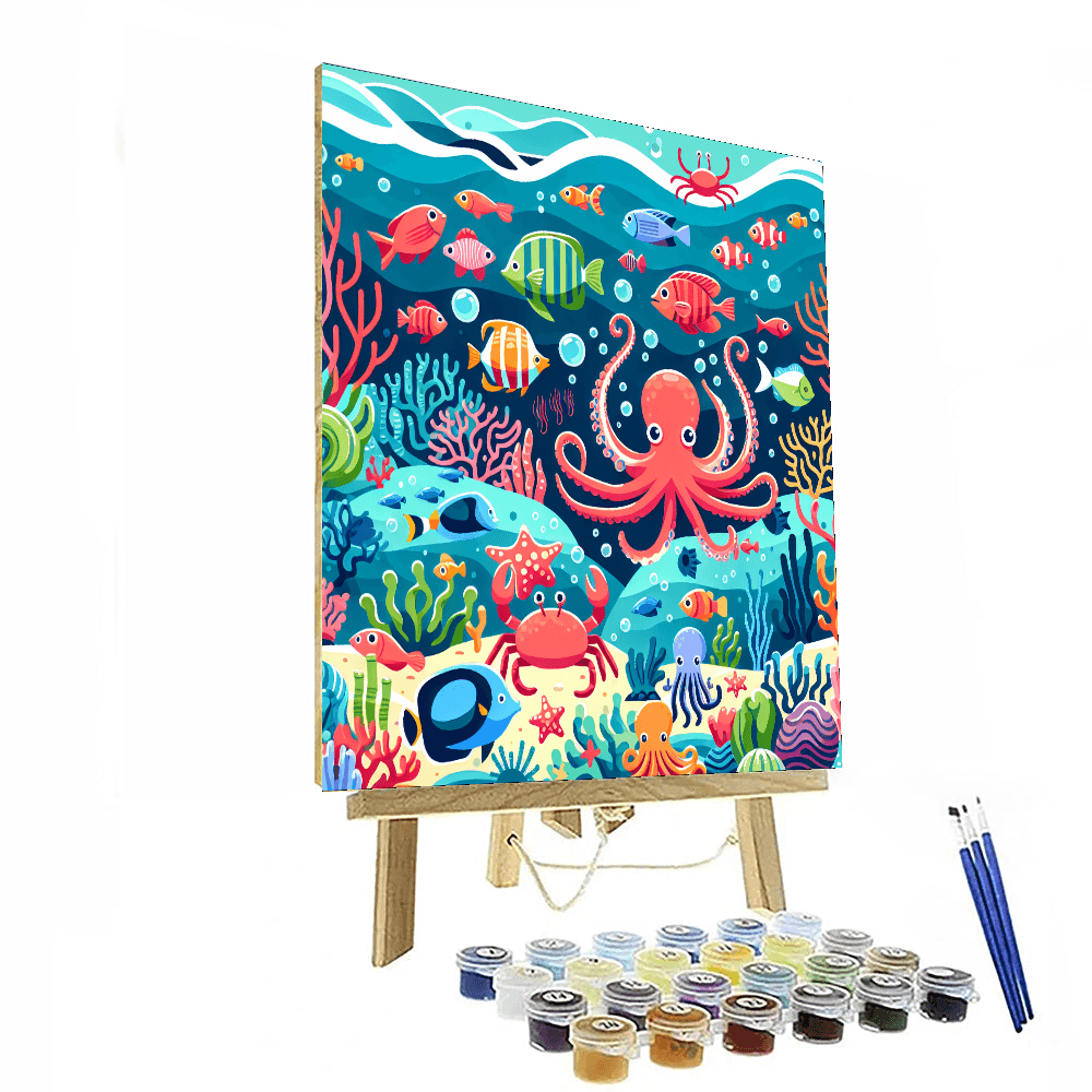 Ocean Odyssey Journey Painting Number Kit