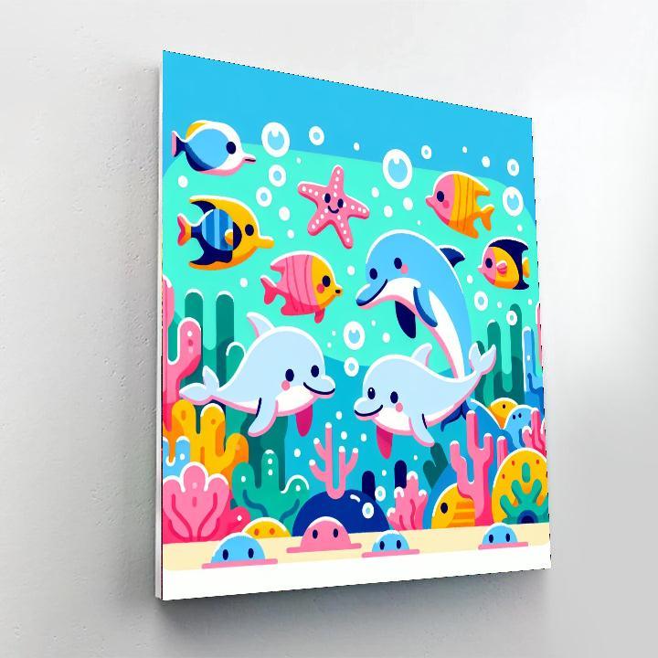 Underwater Playtime Paint By Color