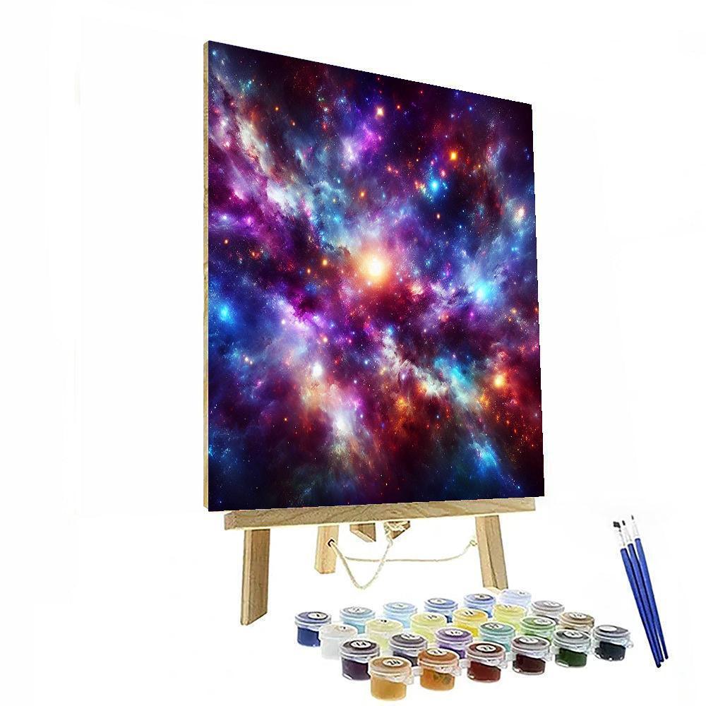 Celestial Night Visions Paint By Numbers Art