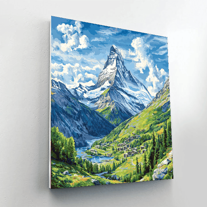 Matterhorn - Switzerland Painting By Numbers Kit