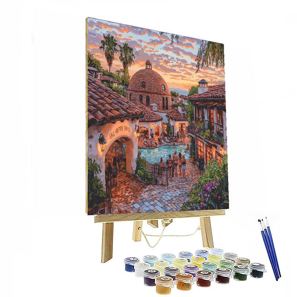 Tbilisi Sulphur Baths Painting Number Kit