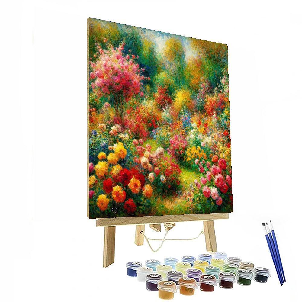 Floral Festival Number Painting