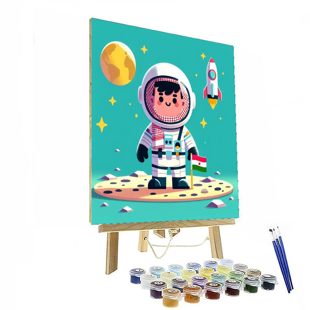 Lunar Land Adventure Paint By Numbers