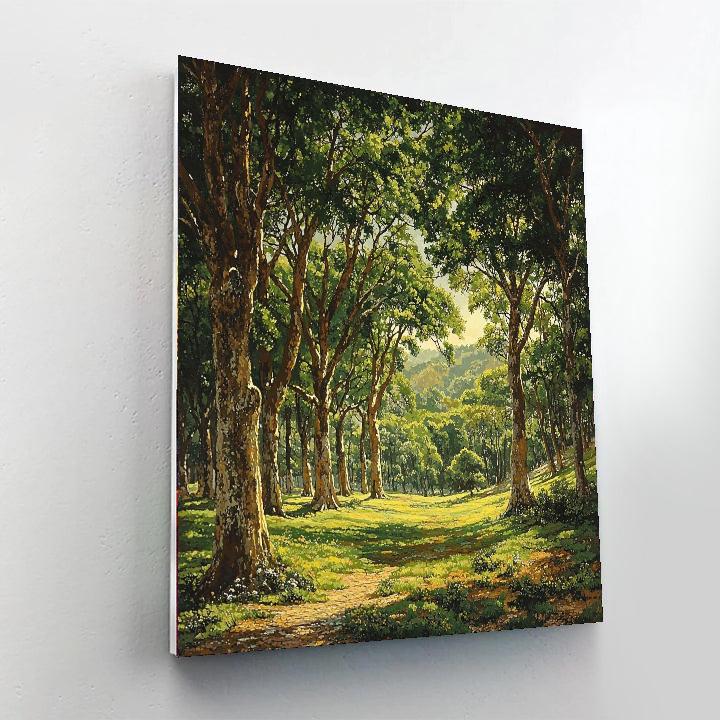 Michelangelo Inspired Majestic Whisper  Paint By Color