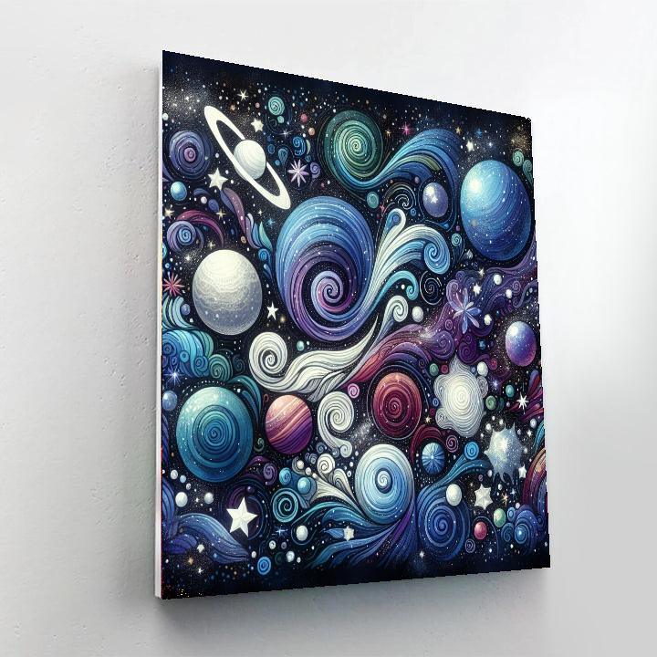 Celestial Cosmic Journey Paint By Numbers Kits