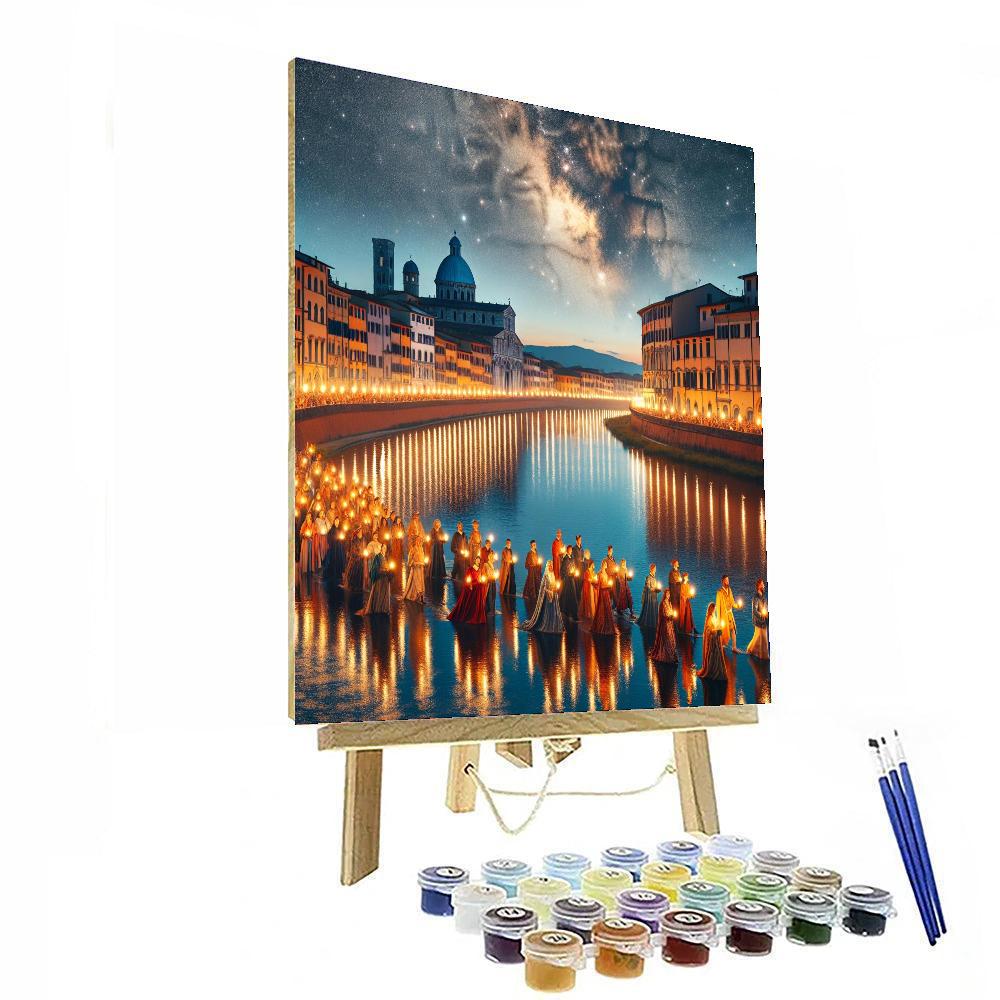 The Luminara Di San Ranieri - Italy DIY Paint By Numbers