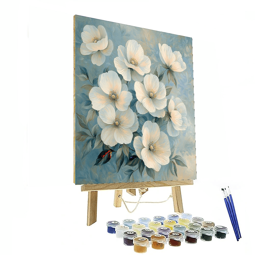 Pierre-Auguste Renoir Inspired Floral Whispers - DIY Painting By Numbers Kit