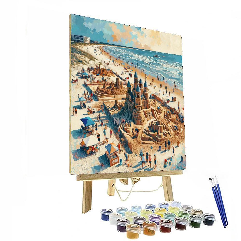 Sandfest - Texas, Usa Numbered Painting Kits