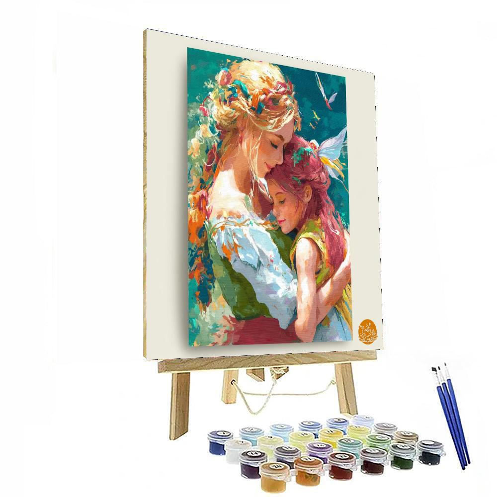 Magical Moments With Mom Numbered Painting Kits