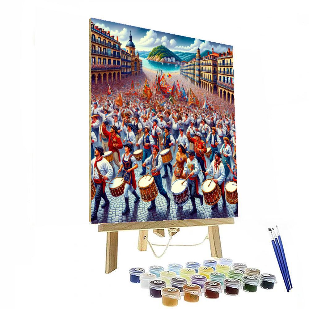 La Tamborrada - Spain Numbered Painting Kits