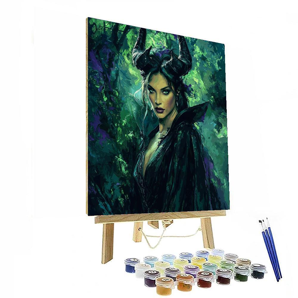 Angelina Jolie: Grace Of A Warrior Soul Numbered Painting Kits