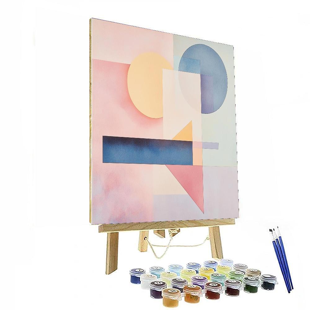 Kazimir Malevich Inspired Spatial Dreams  Numbered Painting Kits