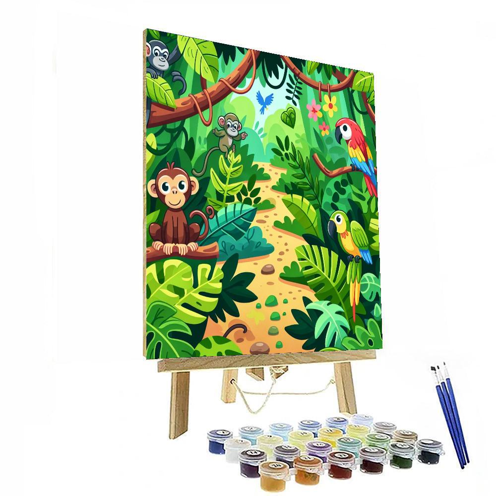 Jungle Trek Paint By Number