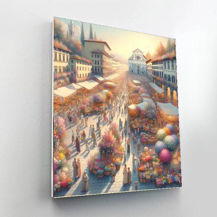 Florence Flower Festival Paint By Numbers Art