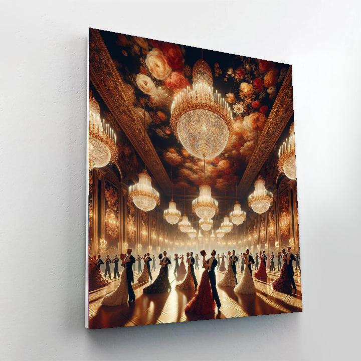 Renaissance Ballroom Grace Paint By Number