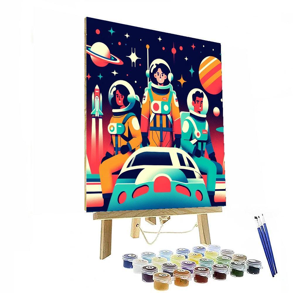 Space Rangers Unite Painting By Numbers Kit