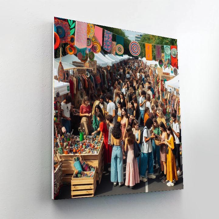 Upcycle Festival - Copenhagen, Denmark Painting Number Kit