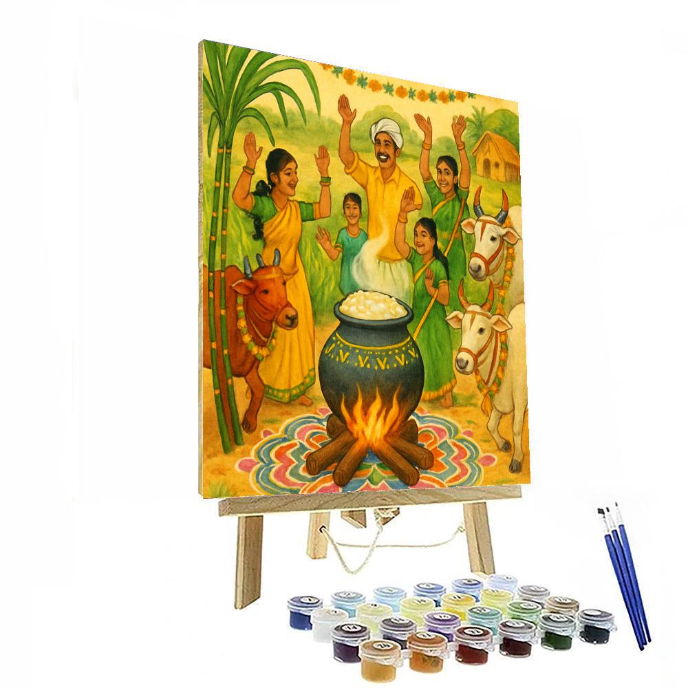 Pongal - India Paint By Number