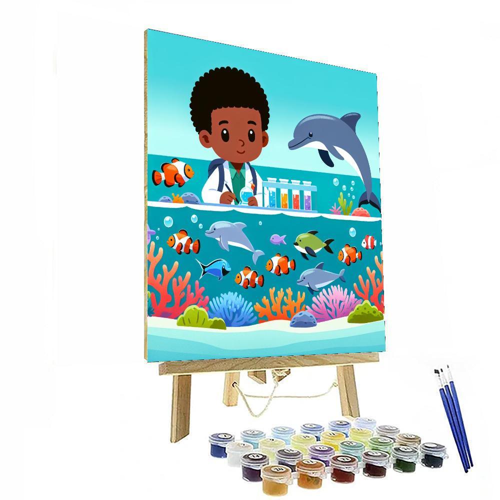 Marine Science Expedition Paint By Numbers Kits