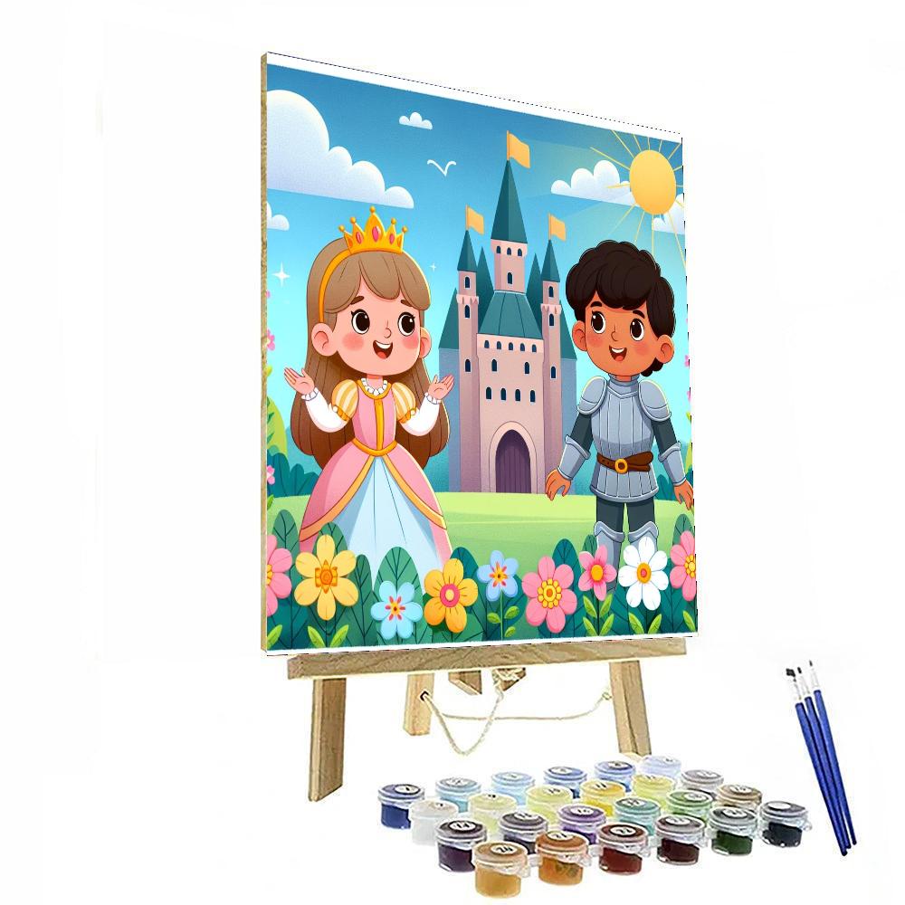 Charming Castle Escape DIY Paint By Numbers