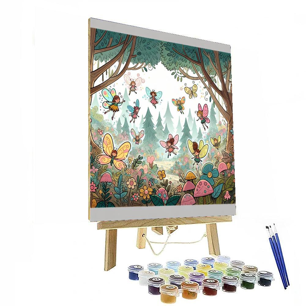 Mysterious Fairy Tale Forest Painting By Numbers Kit