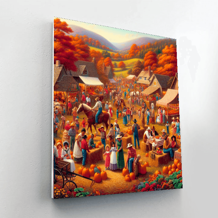 Harvest Festival - United States Paint By Color