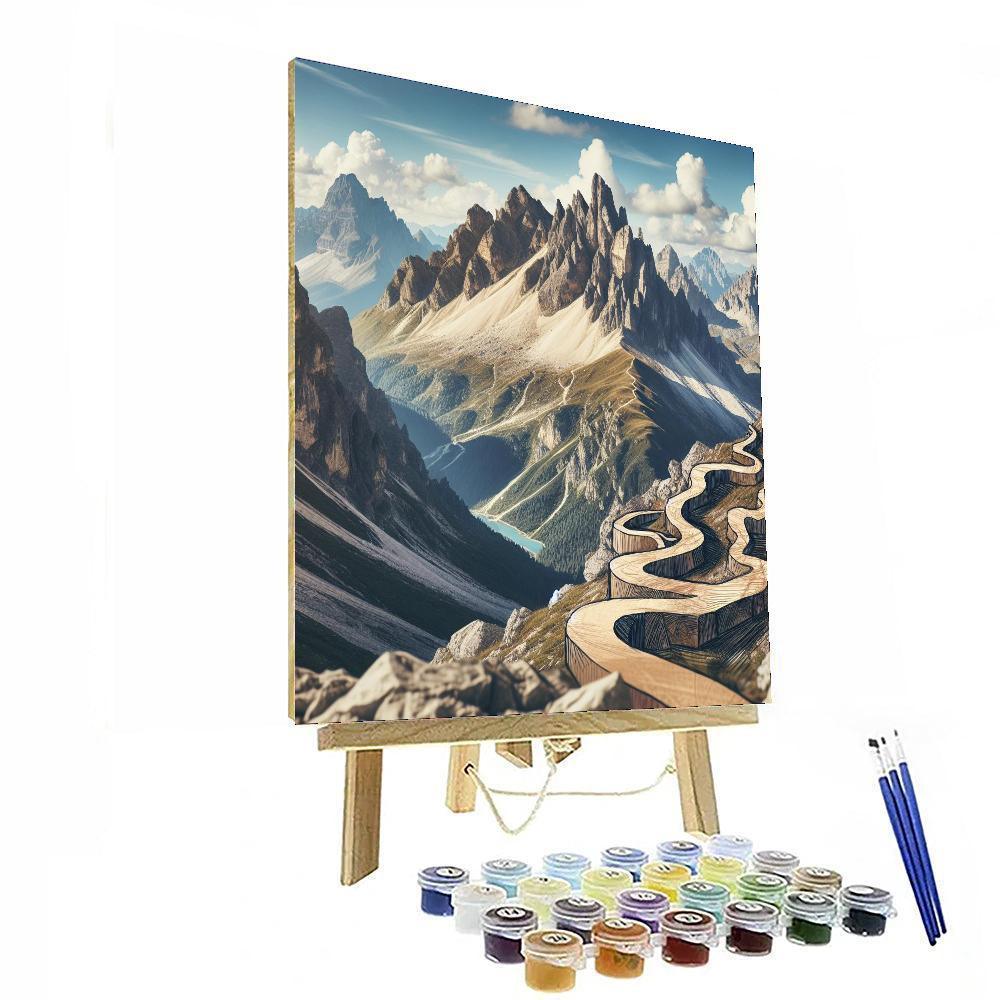 Mountain Trail Numbered Painting Kits