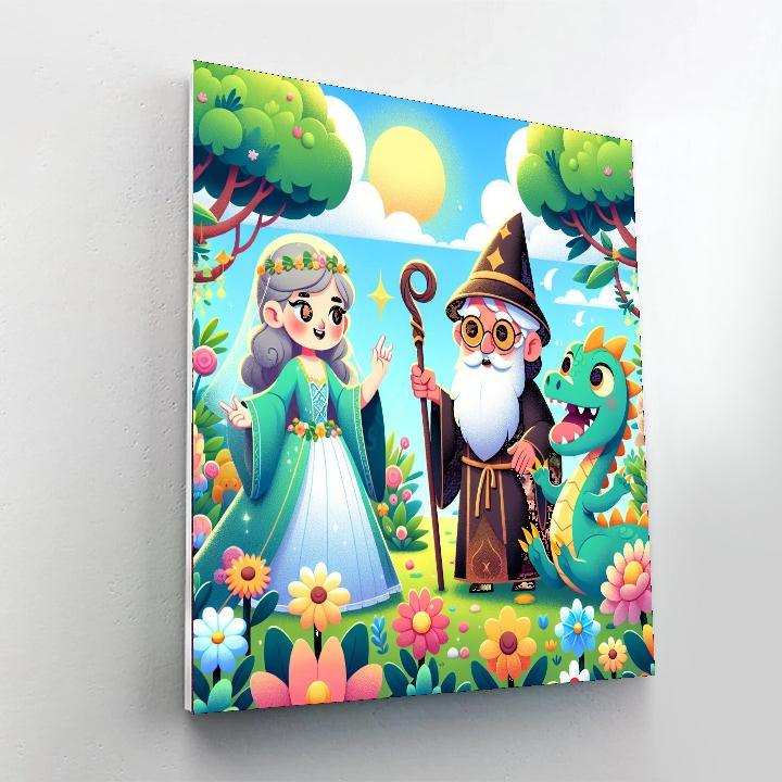 Magical Fairytale Adventure Paint By Number