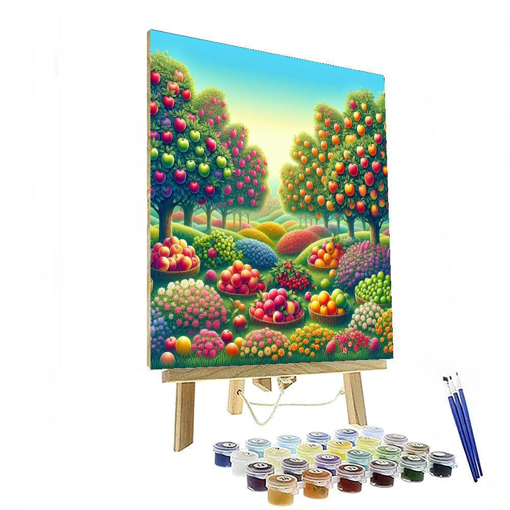 Charming Orchard Paint By Number