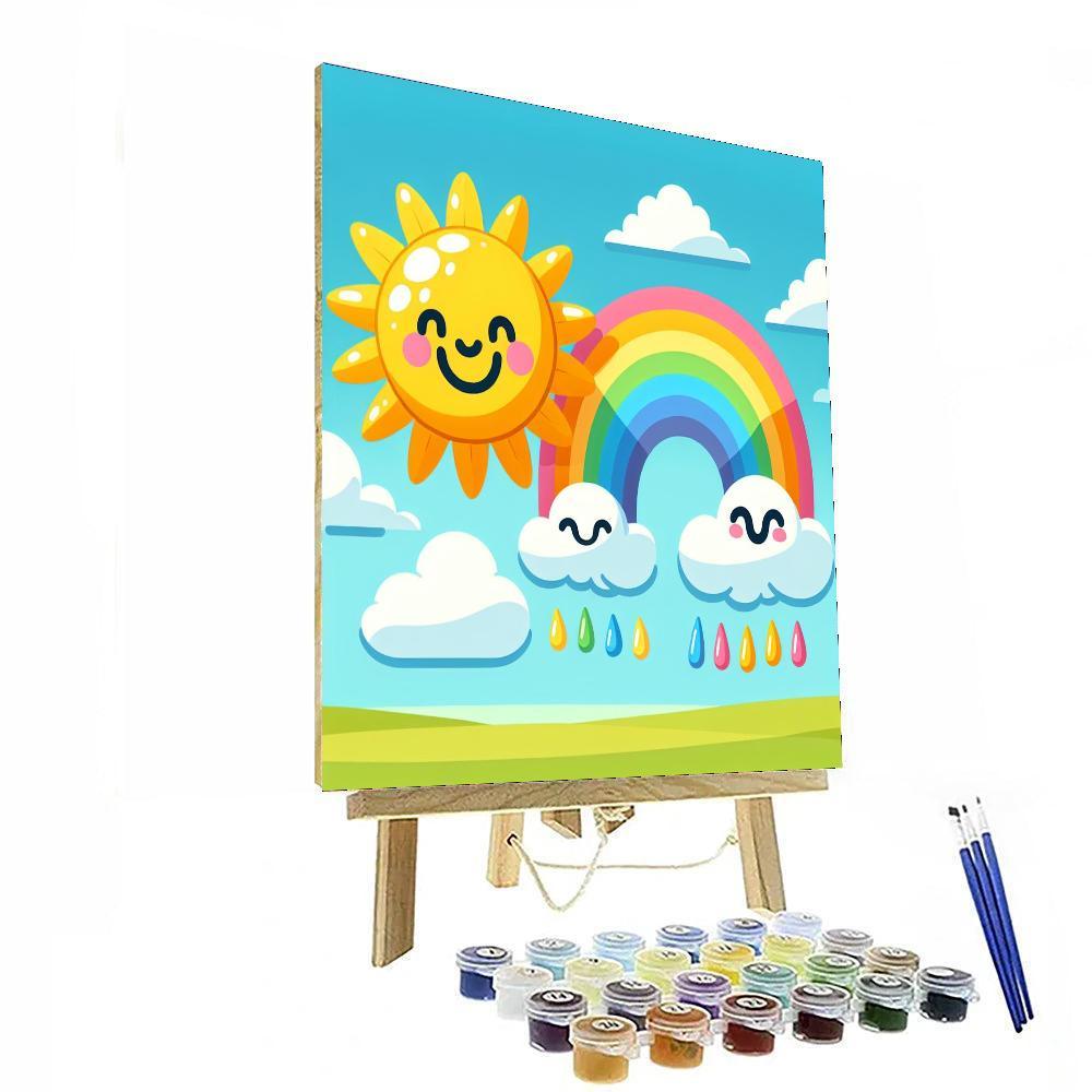 Sunny Weather Friends Numbered Painting Kits