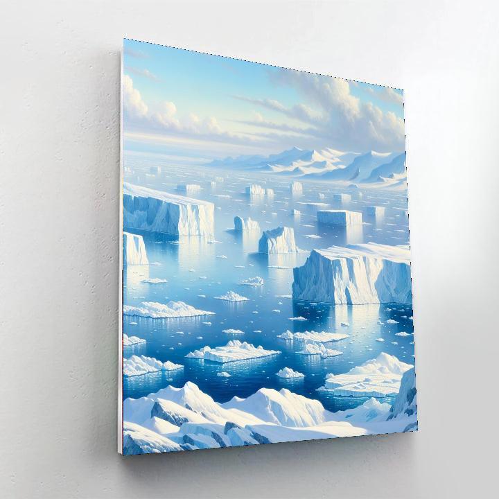 Arctic Ice Beauty DIY Paint By Numbers