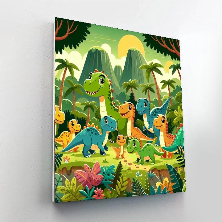 Prehistoric Dino Discovery Paint By Number