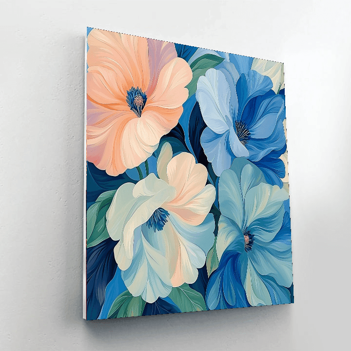 Georgia O'Keeffe Inspired Nature's Palette  Paint By Numbers Art