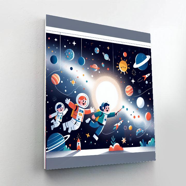 Galaxy's Mystical Adventure Numbered Painting Kits