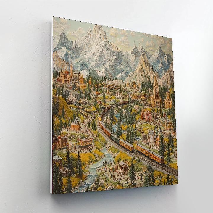 Miniatur Wunderland - Hamburg Paint By Numbers