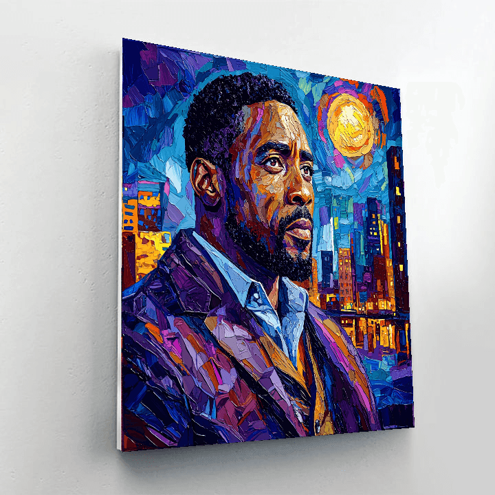 Idris Elba: The Charismatic Leader Of Action Paint By Numbers Kits